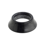 Trek Domane SLR carbon headset top cover for front IsoSpeed system, bike frame component, black and carbon finish