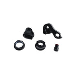 Trek Convert hardtail rear derailleur dropout hanger kit for bike components, silver metal replacement part.