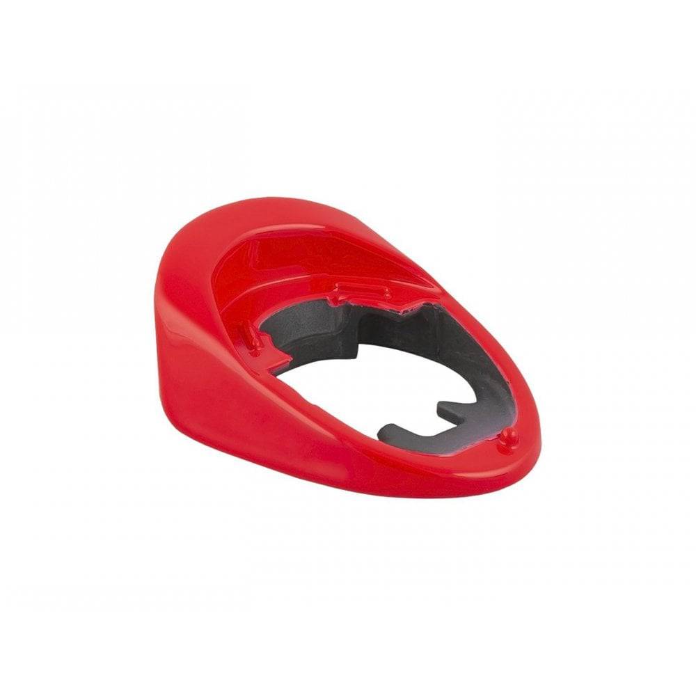 Trek 2021 Emonda SL headset covers in radioactive red, bicycle component accessories for bike maintenance and upgrades