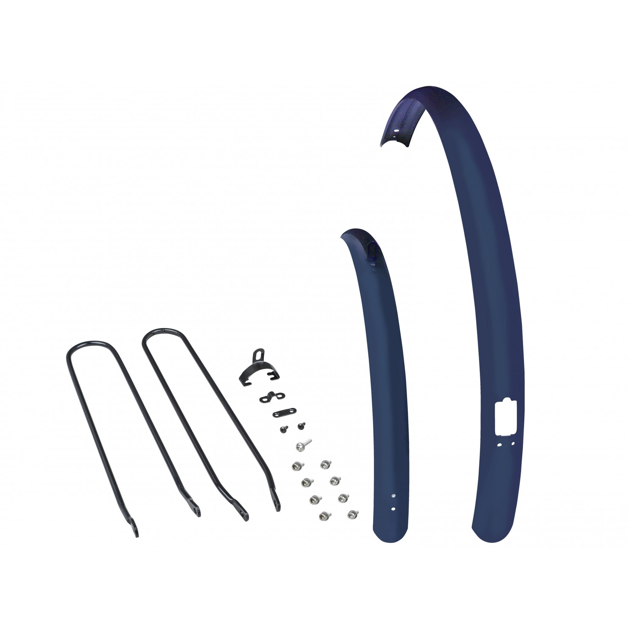 Trek Verve+ Fender Set with Struts, original replacement road guards for bike protection and style.
