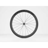 Bontrager Aeolus Pro 51 TLR disc road wheels with tubeless-ready carbon aero rims and aerodynamic design.