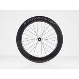 Bontrager Aeolus RSL 75 TLR disc road wheels with tubeless-ready carbon aero rims and lightweight aerodynamic design.
