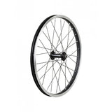 Trek J20C 20-inch kids mountain bike wheels, durable MTB replacement components with black rims and spokes.