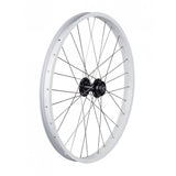 Trek Kids 24-inch mountain bike wheels with 28 holes and 6-bolt disc brake compatibility, suitable for children's mountain bikes.