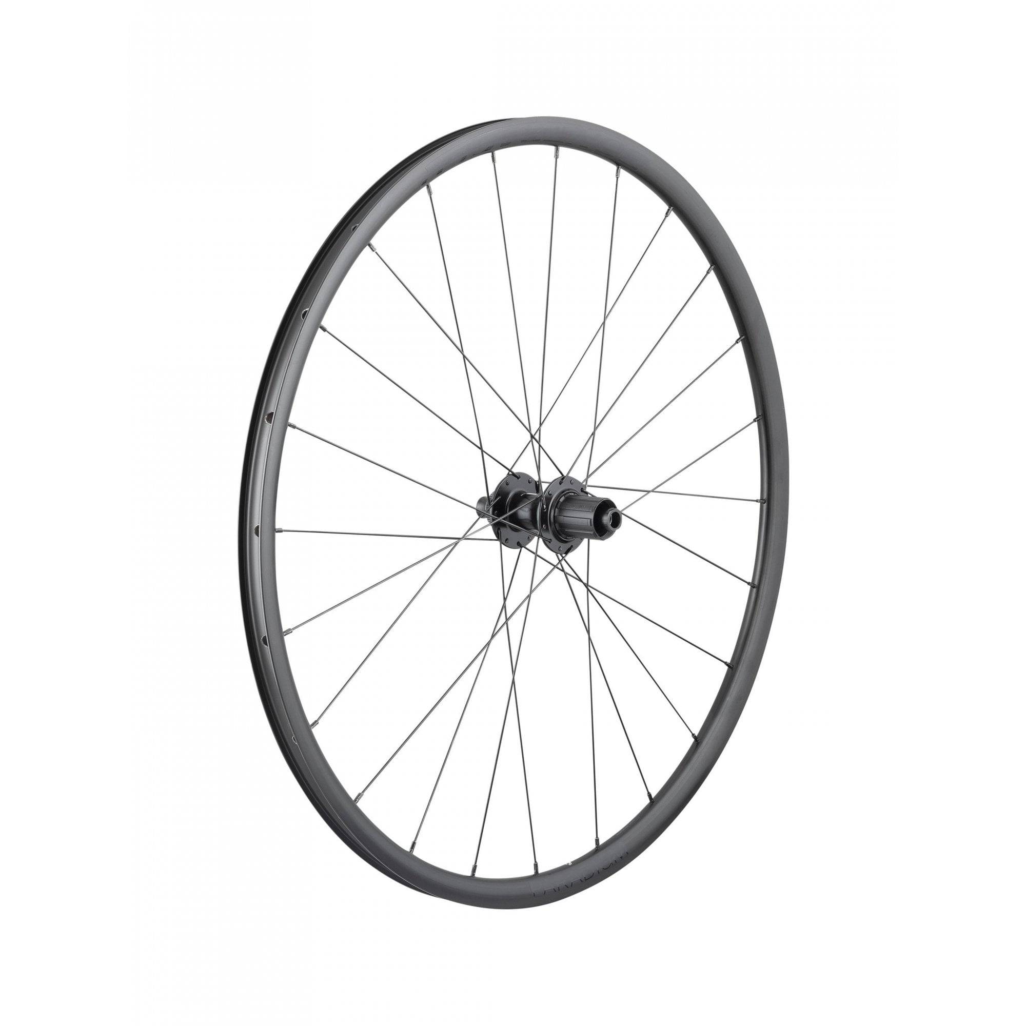 Bontrager Paradigm SL 700C road wheel with centerlock disc, 24H, lightweight, high stiffness, designed for speed and performance
