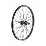 Trek Precaliber 20 MTB bike wheels, durable replacement upgrade components with black rims and spokes.