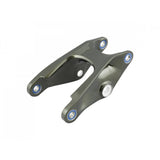 Trek Slash 29 frame linkage component for 2022 mountain bike suspension upgrade showing the black metal linkage part.