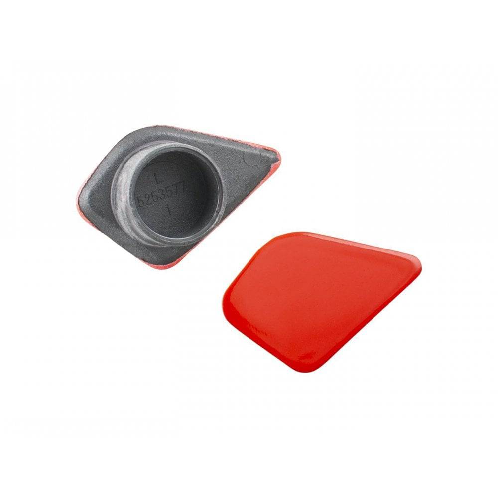 Trek Boone 6 IsoSpeed frame parts cover, durable protective shield for bike frame, showing close-up of black and gray component.