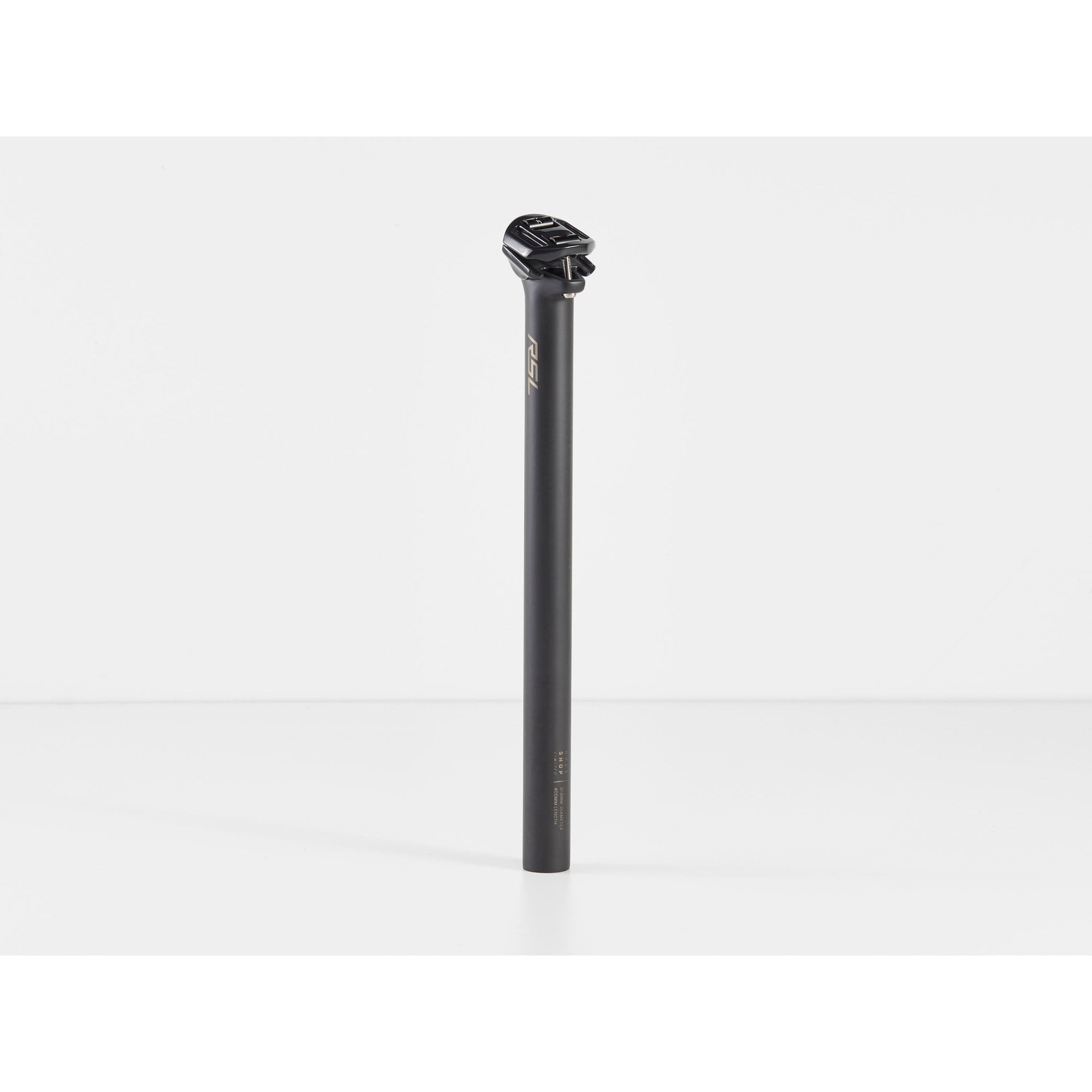 Bontrager RSL 2-Bolt 0-Offset Carbon Fiber Seatpost for road and MTB bikes, 31.6mm diameter, lightweight bike component