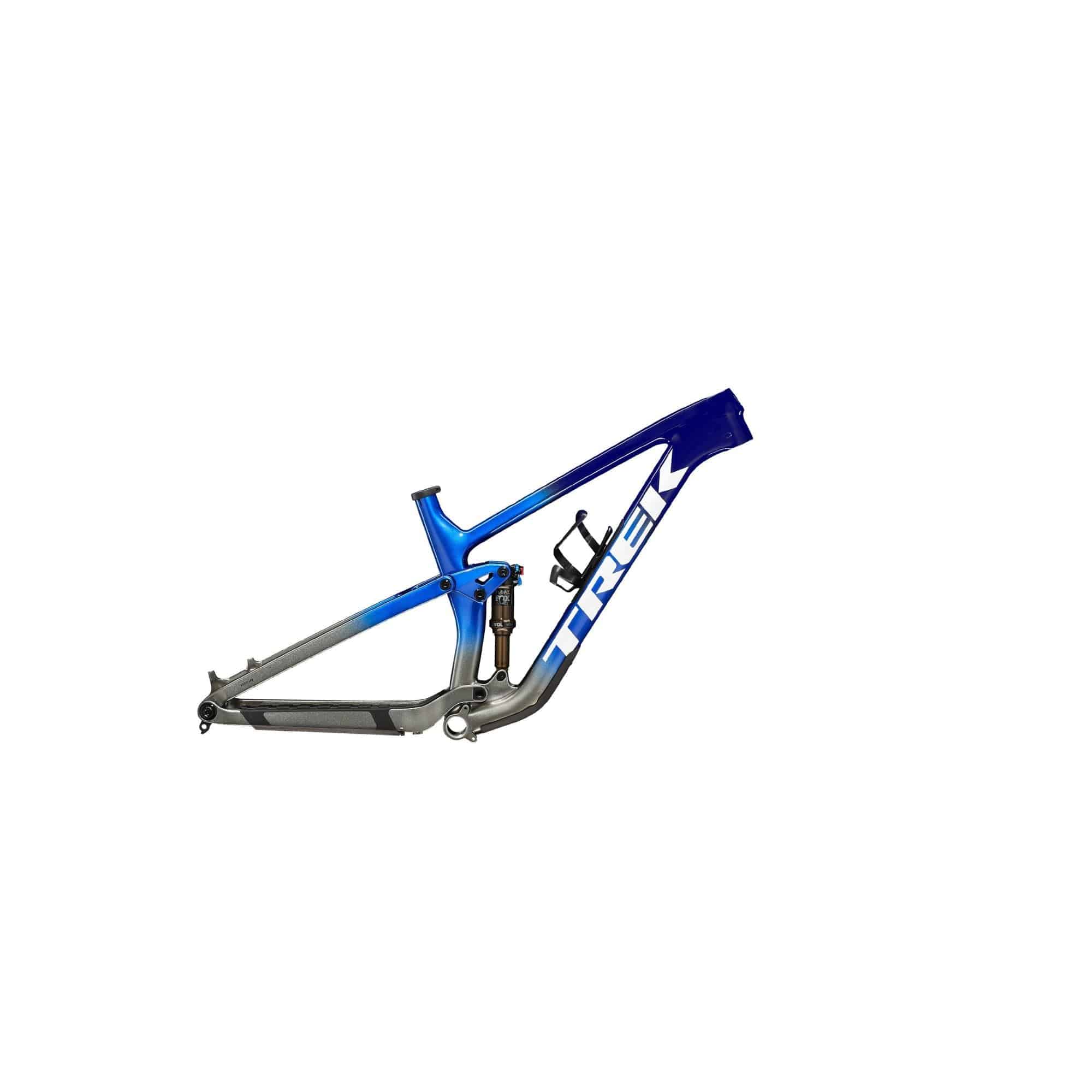 Trek Top Fuel C MTB frameset with Mino Link adjustable geometry and storage options, lightweight bike component for mountain biking.
