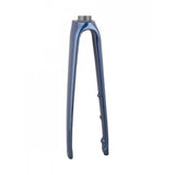 Trek Emonda SL7 rigid road bike fork, components for precise steering and control, in a sleek black finish.