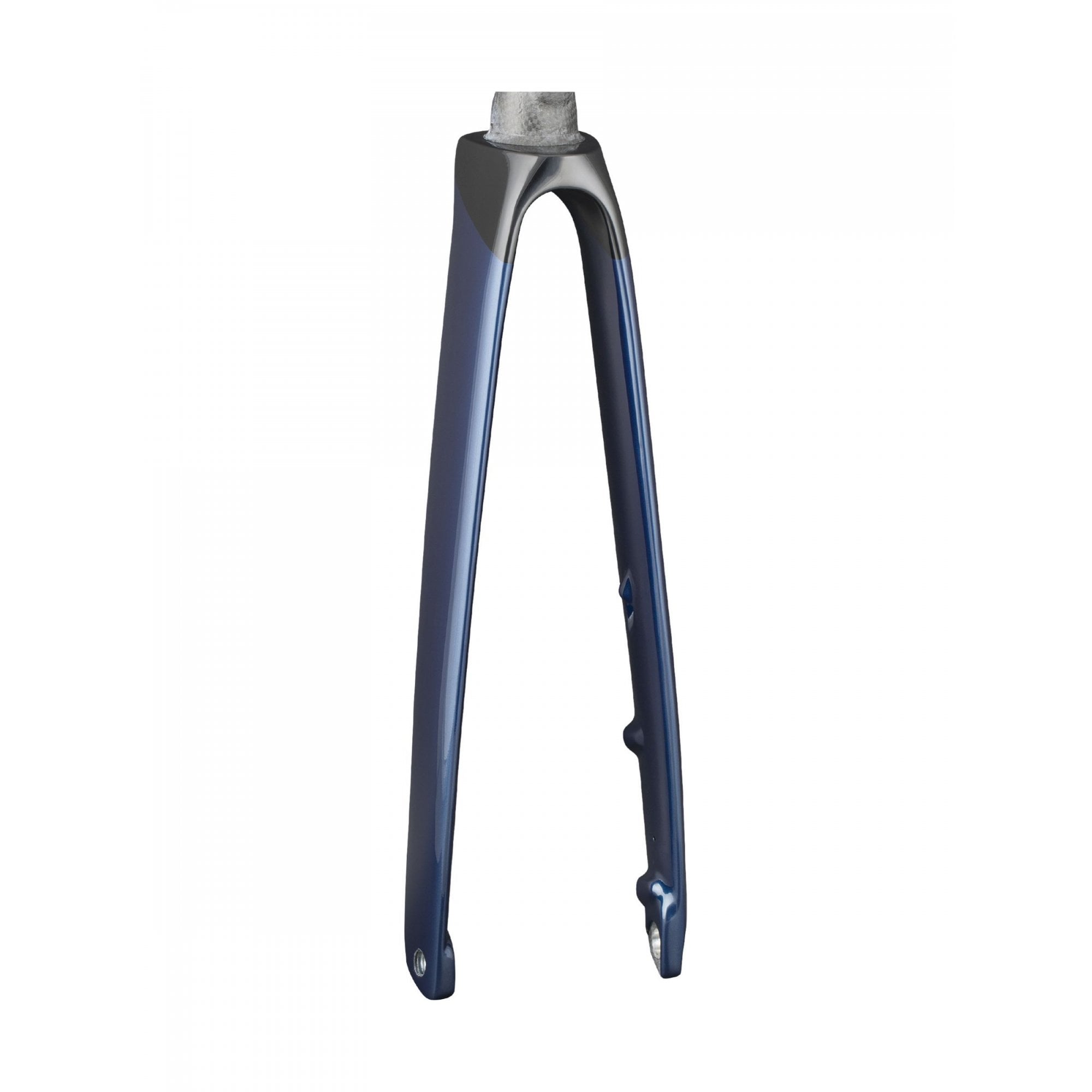 Trek Speed Concept SLR rigid fork for road bikes, featuring precise steering and control, shown in a close-up view of the component.