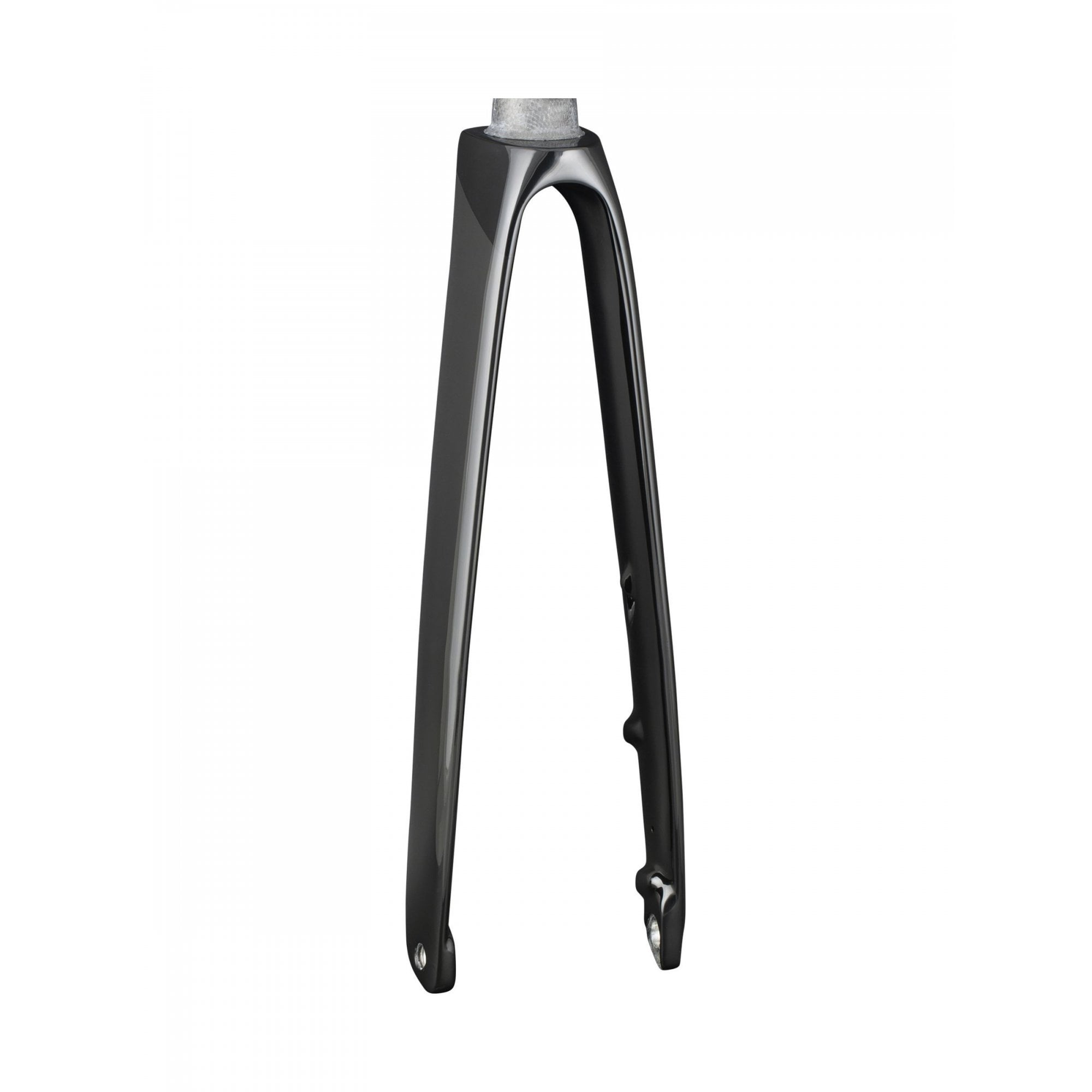 Trek Speed Concept SLR rigid fork for road bikes, showcasing precise steering and control, mounted on a sleek bike frame.