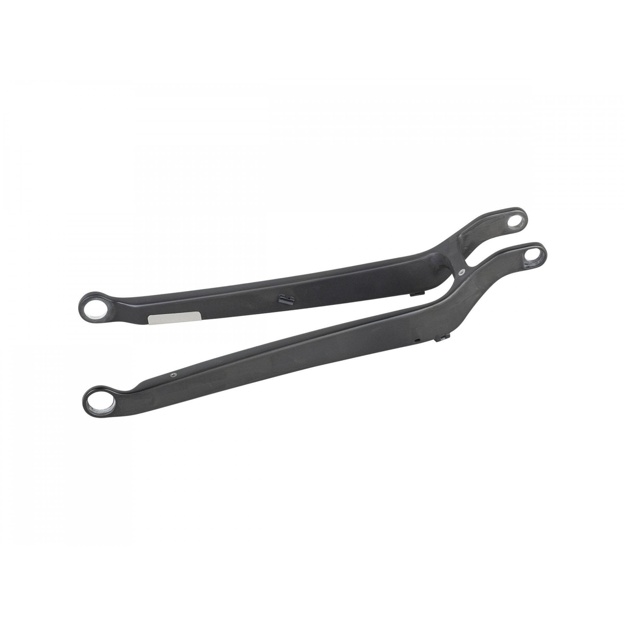 Trek Top Fuel 29 Carbon Chainstays for 2022-2023 mountain bike frame, replacement components, black carbon fiber finish.