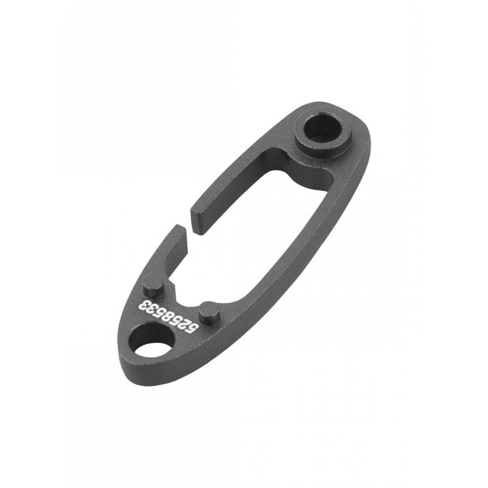 Trek Speed Concept handlebar left spacer, 5mm, component part for bike accessories, black and silver color.
