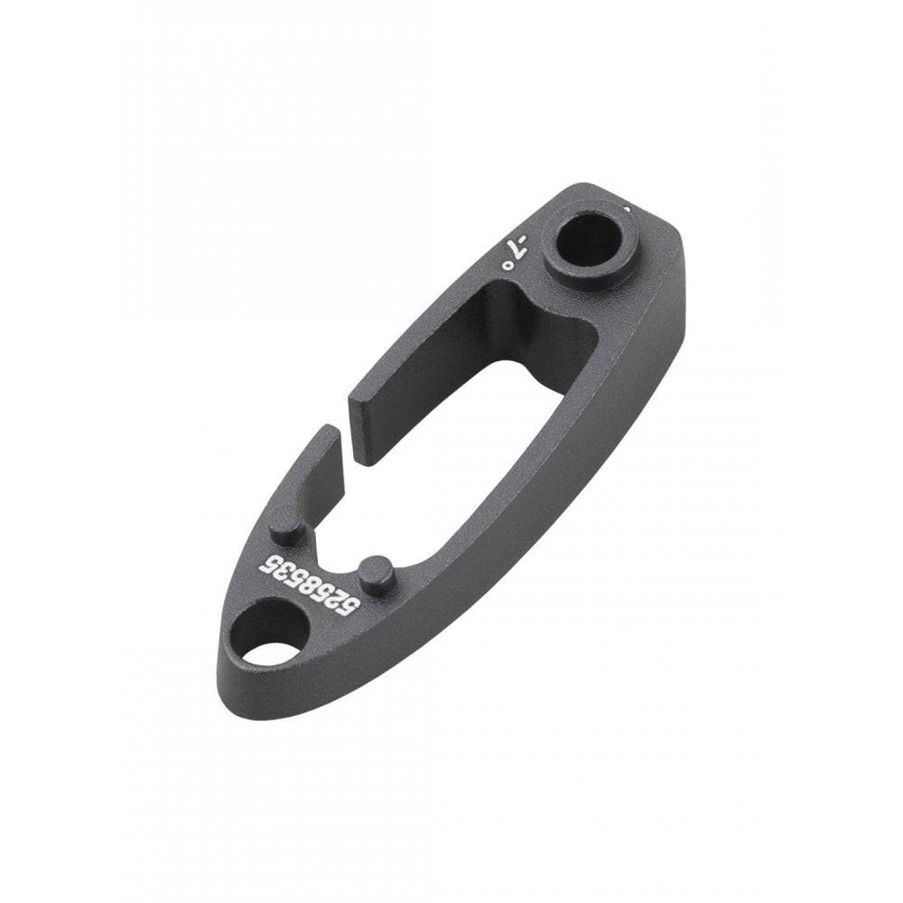 Trek Speed Concept handlebar left spacer, 5mm, cycling component part, black plastic, used for bike adjustments and assembly.