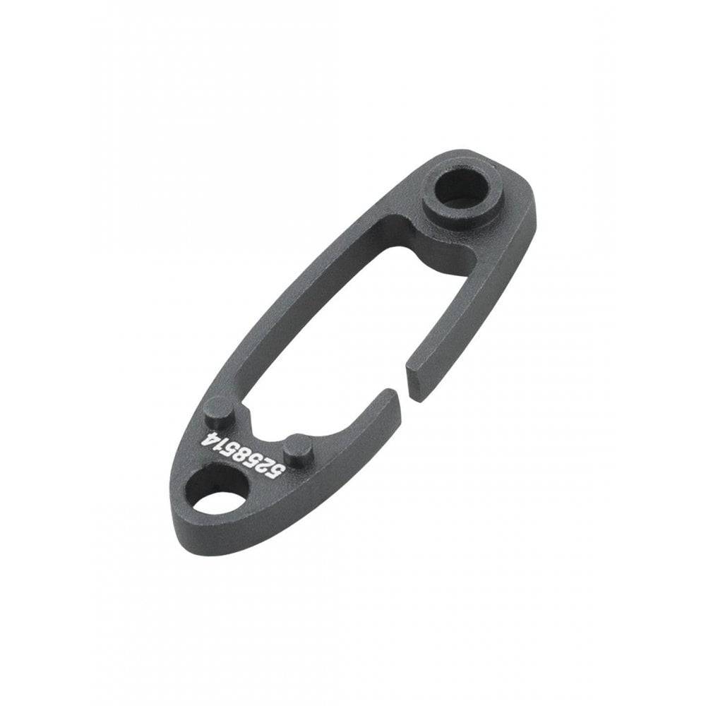 Trek Speed Concept right bar spacer, genuine spare part for bike handlebar components, in black with metal threading.