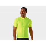 Trek Solstice unisex cycling jersey, breathable sustainable performance top with moisture-wicking fabric and vibrant design.