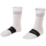 Trek Race Reflective Crew Cycling Socks with compression, eco-friendly yarn, and reflective details for cyclists.