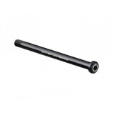 Bontrager Switch Lever Rear Thru-Axle 180.5mm black with hex key for bike components and installation.