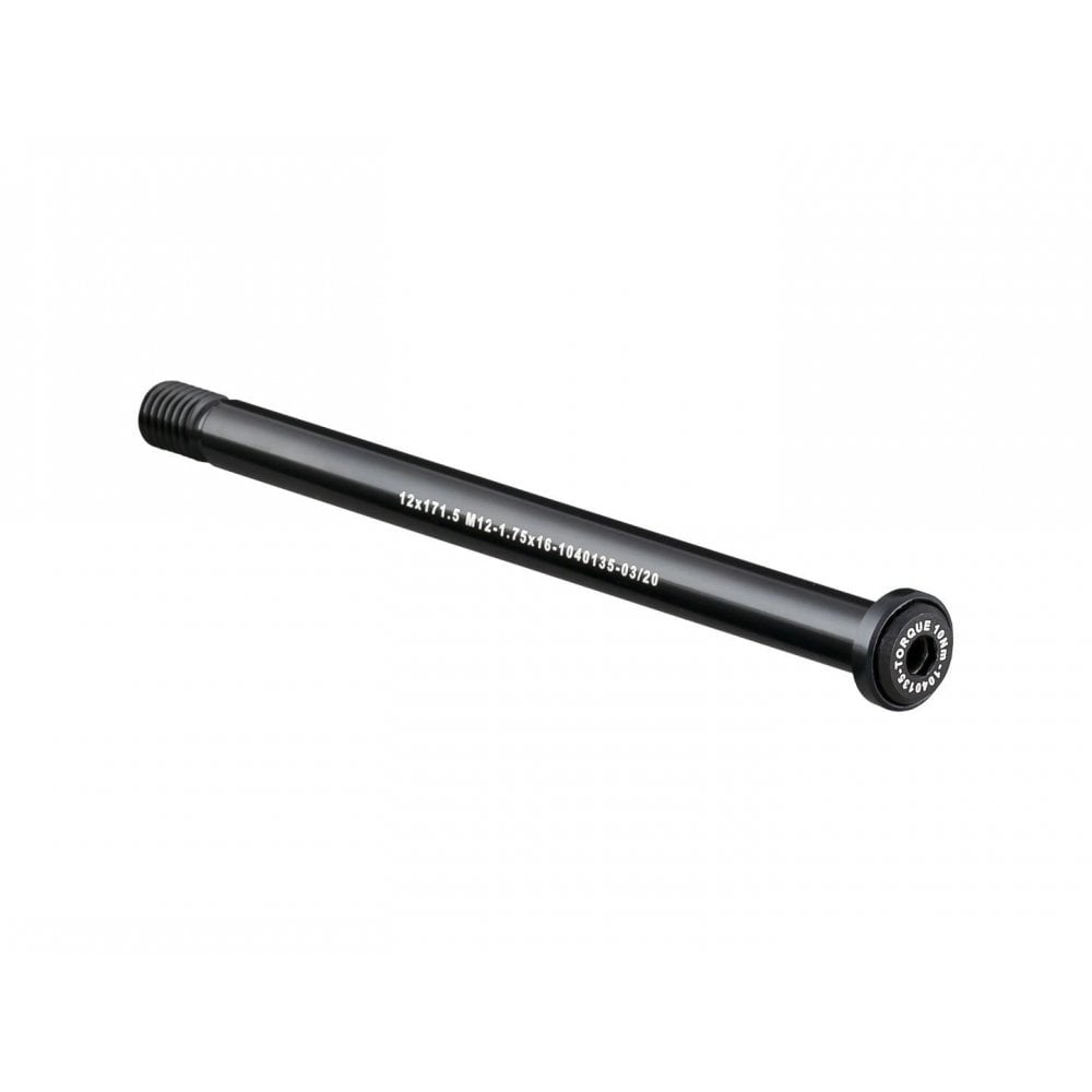 Bontrager Switch Lever Rear Thru-Axle 180mm black with 6mm hex key compatibility, bicycle bike component accessory