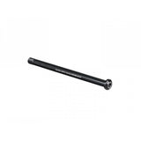 Bontrager Switch Lever Rear Thru-Axle 174mm black with hex key operation, bike component for secure rear wheel attachment.