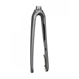 Trek 2018 Crockett Gen 2 700C disc forks for gravel bikes with flat-mount calipers, black aluminum components.