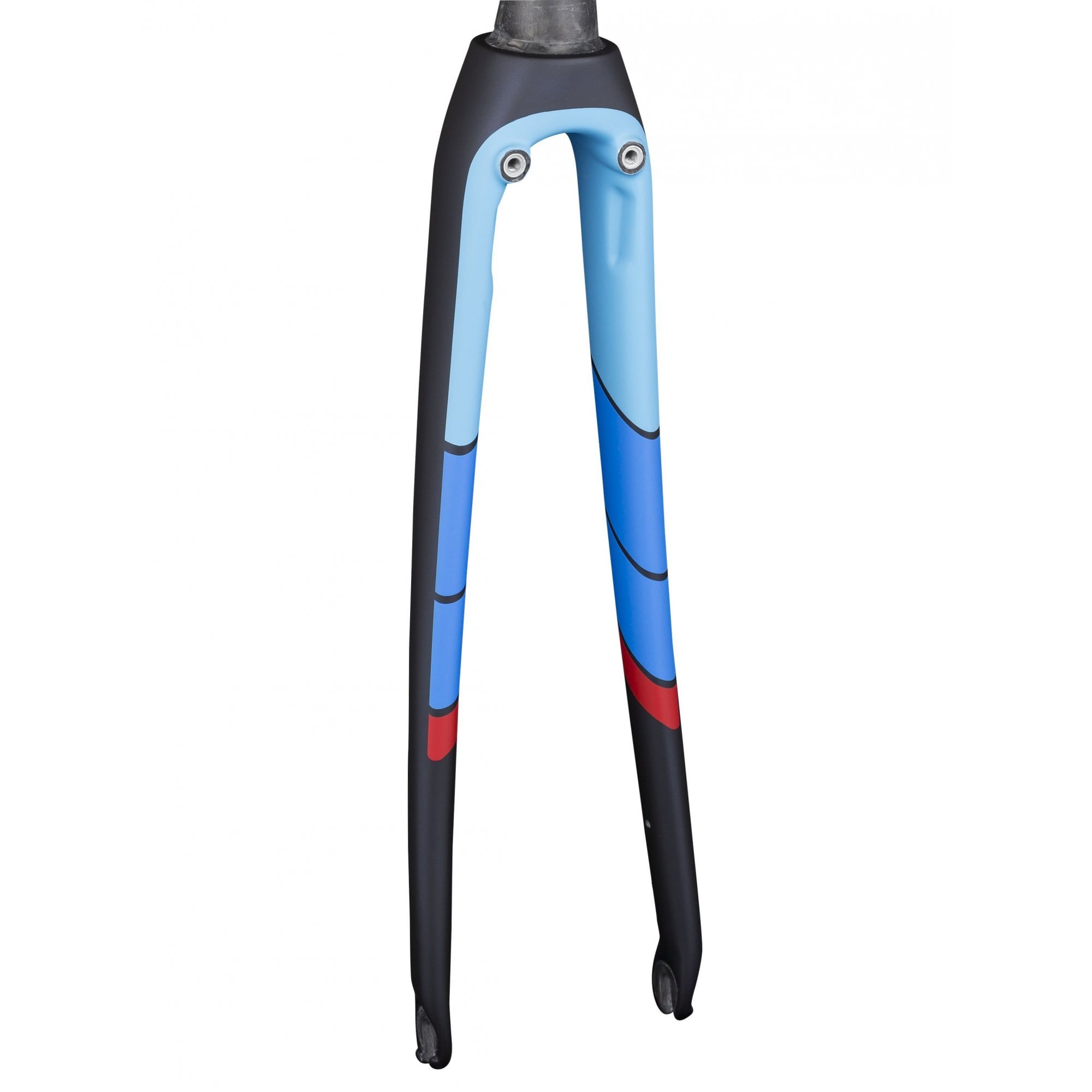 Trek 2018 Domane SL 5 road bike fork, lightweight carbon component for improved steering and control on 700C wheels.