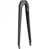 Trek 2018 Emonda SL 5 road bike fork with matte blue finish, rim brake compatible, lightweight component for road cycling.