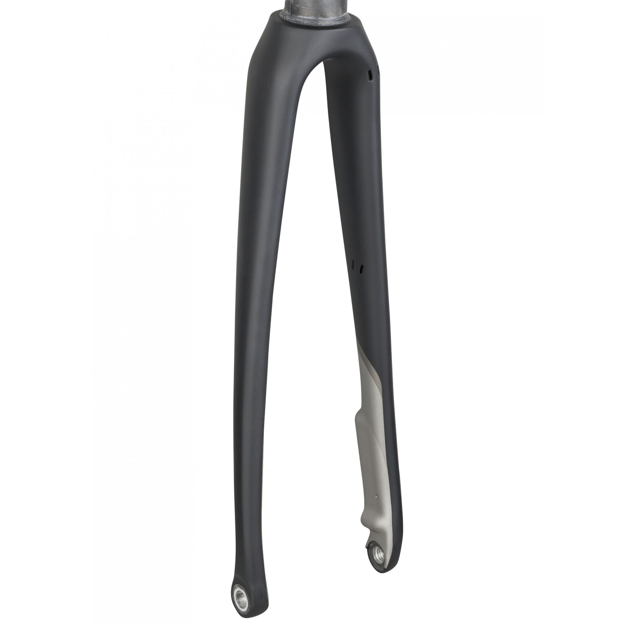 Trek 2018 Emonda SLR 8 disc fork with flat-mount brake compatibility, lightweight carbon bicycle component.