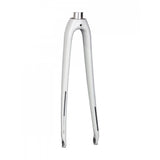 Trek 2019 Domane AL 700C road bike forks, lightweight aluminum components designed for enhanced steering and durability.