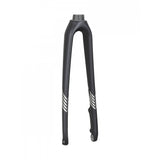 Trek Crockett 700C road bike forks with magenta mulberry fade finish, lightweight bike components for Trek road bikes