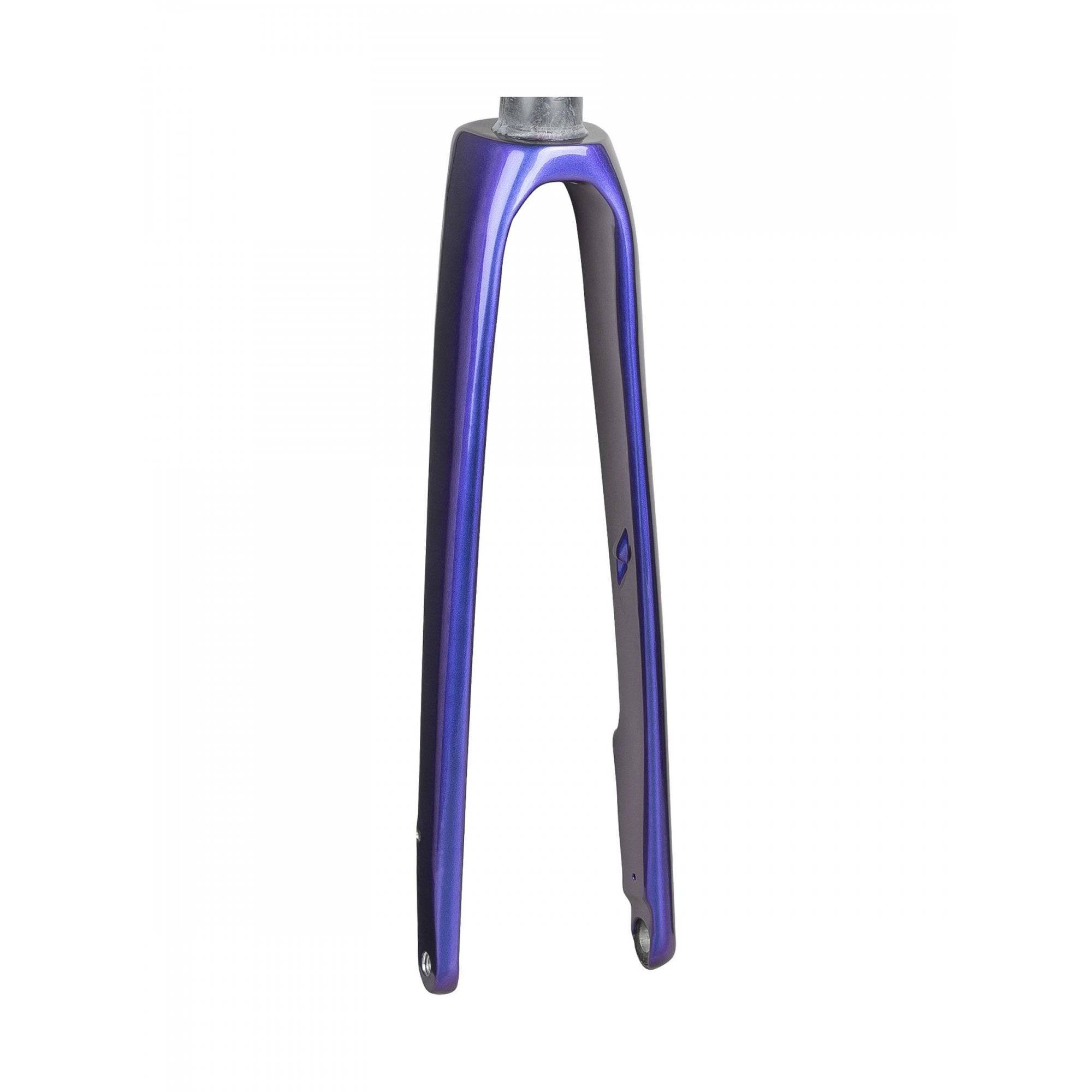 Trek Domane SL 5 700C road bike fork, lightweight components with precise steering and control for Trek racing bicycles.