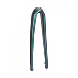 Trek Emonda SL 5 700C road bike disc brake fork components with precise steering, shown in close-up detail.