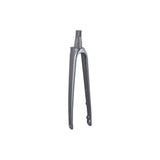Trek Emonda SL 5 road bike forks, lightweight components with precise steering and control for Trek 2023 road bike.