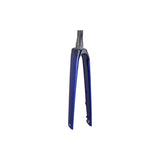 Trek Madone SL6 road bike fork and steering components with sleek design for precise control and smooth handling.