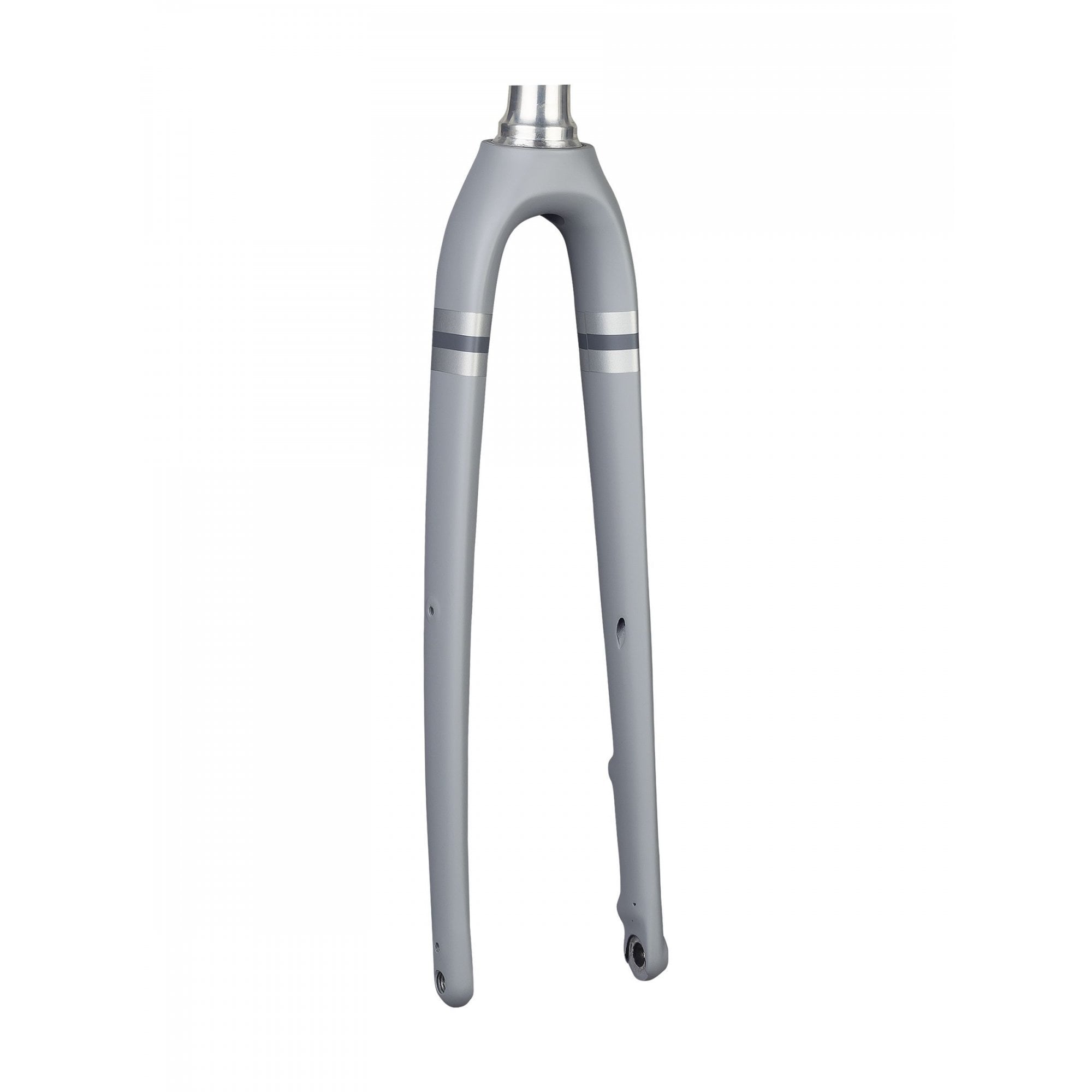 Trek Checkpoint AL 700C gravel bike forks for precise steering and control, showcasing lightweight aluminum components.