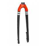 Trek Checkpoint ALR 700C rigid forks for gravel bike replacement, showing sleek black alloy construction and mounting points.