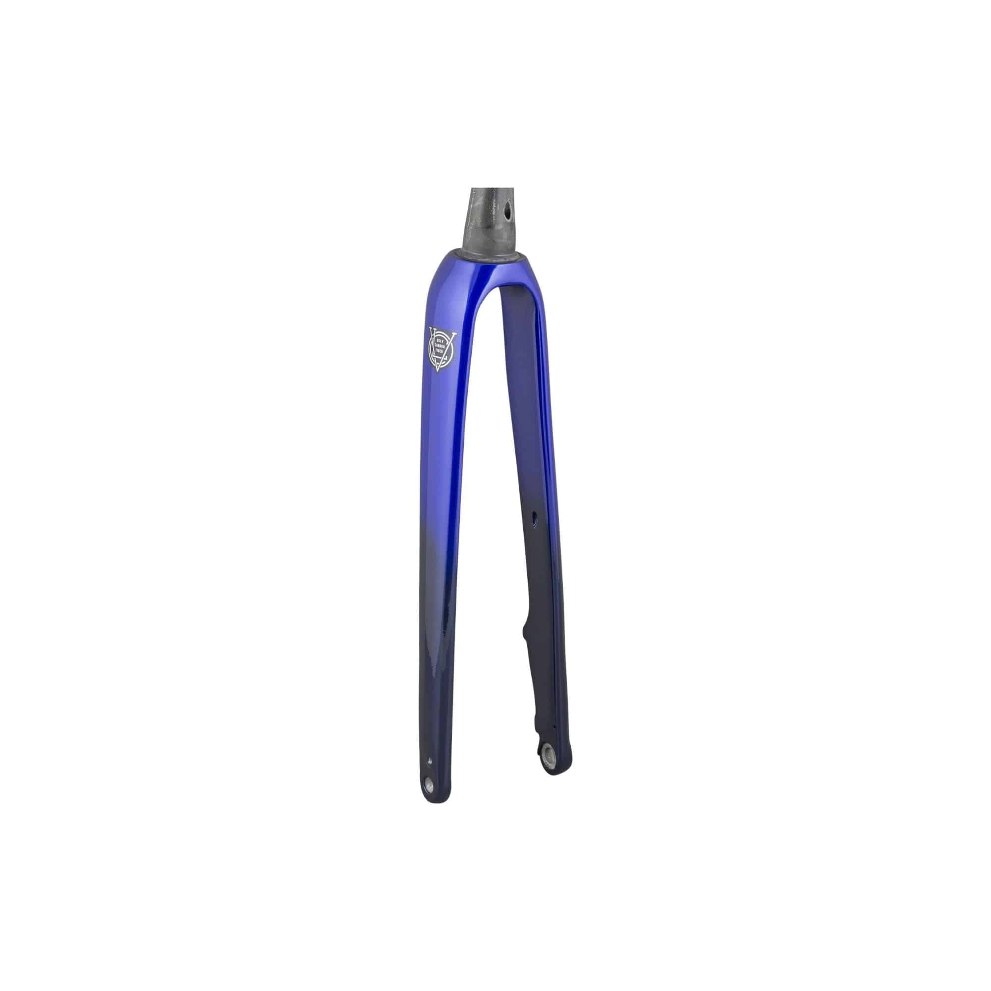 Trek Domane AL 4 700C rigid forks for road cycling, showing the lightweight aluminum construction and precise steering design.