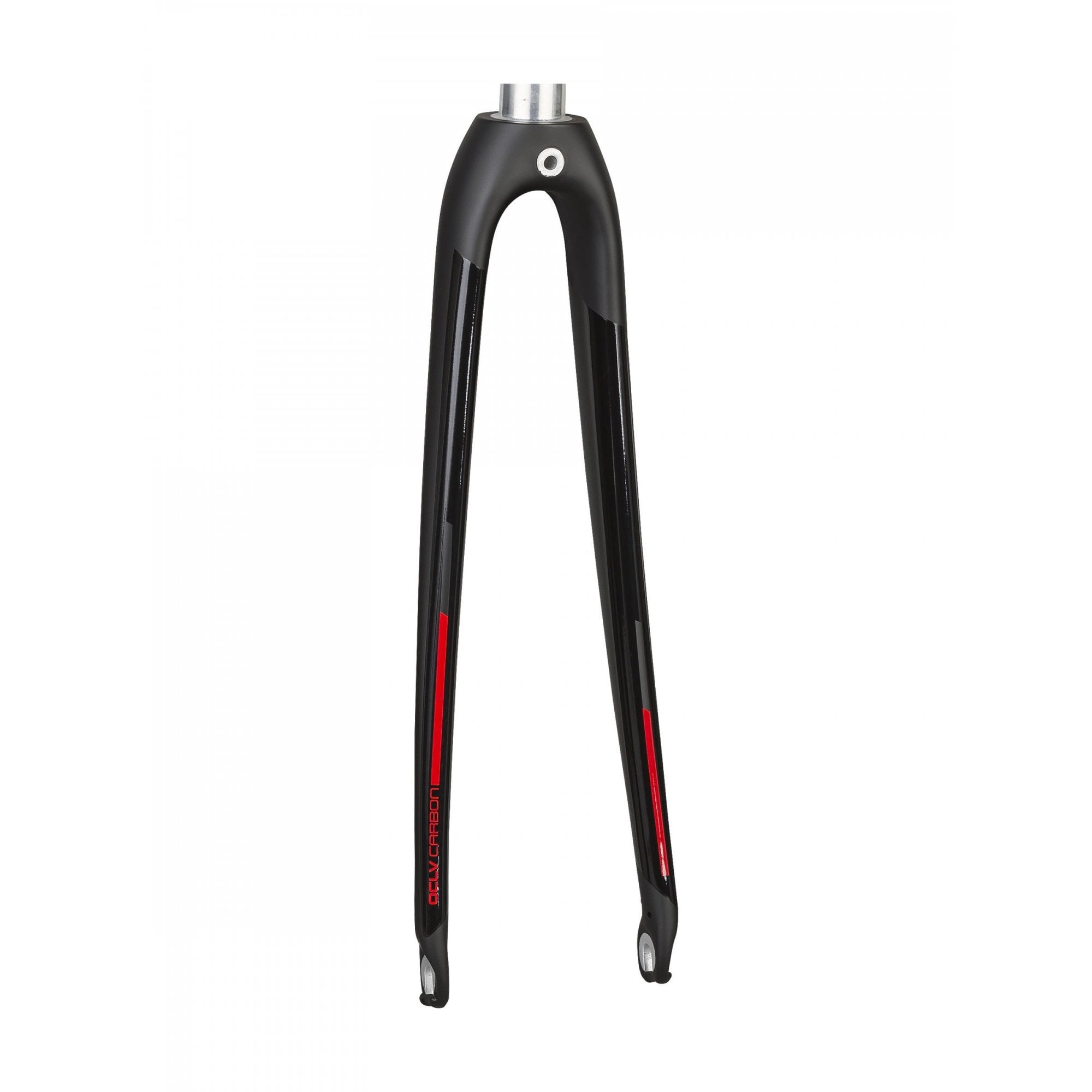 Trek Domane AL 700C road bike fork, lightweight aluminum components designed for smooth steering and stability.