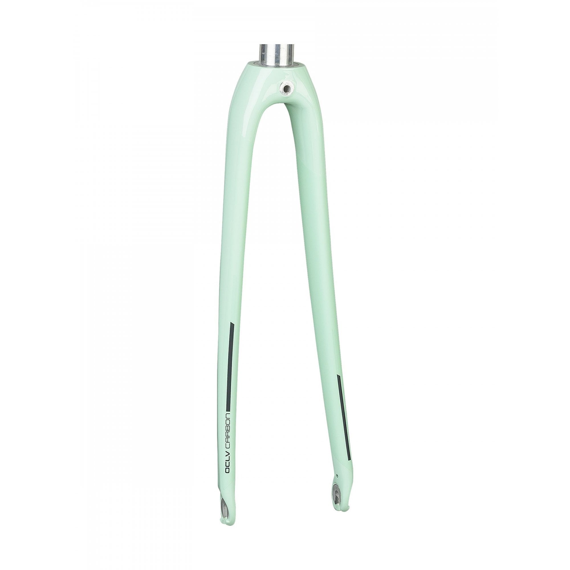 Trek Domane AL 700C road bike forks, lightweight aluminum components for smooth steering and stability during rides.