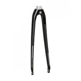 Trek Domane AL 700C road bike forks, lightweight aluminum components designed for smooth steering and stability.