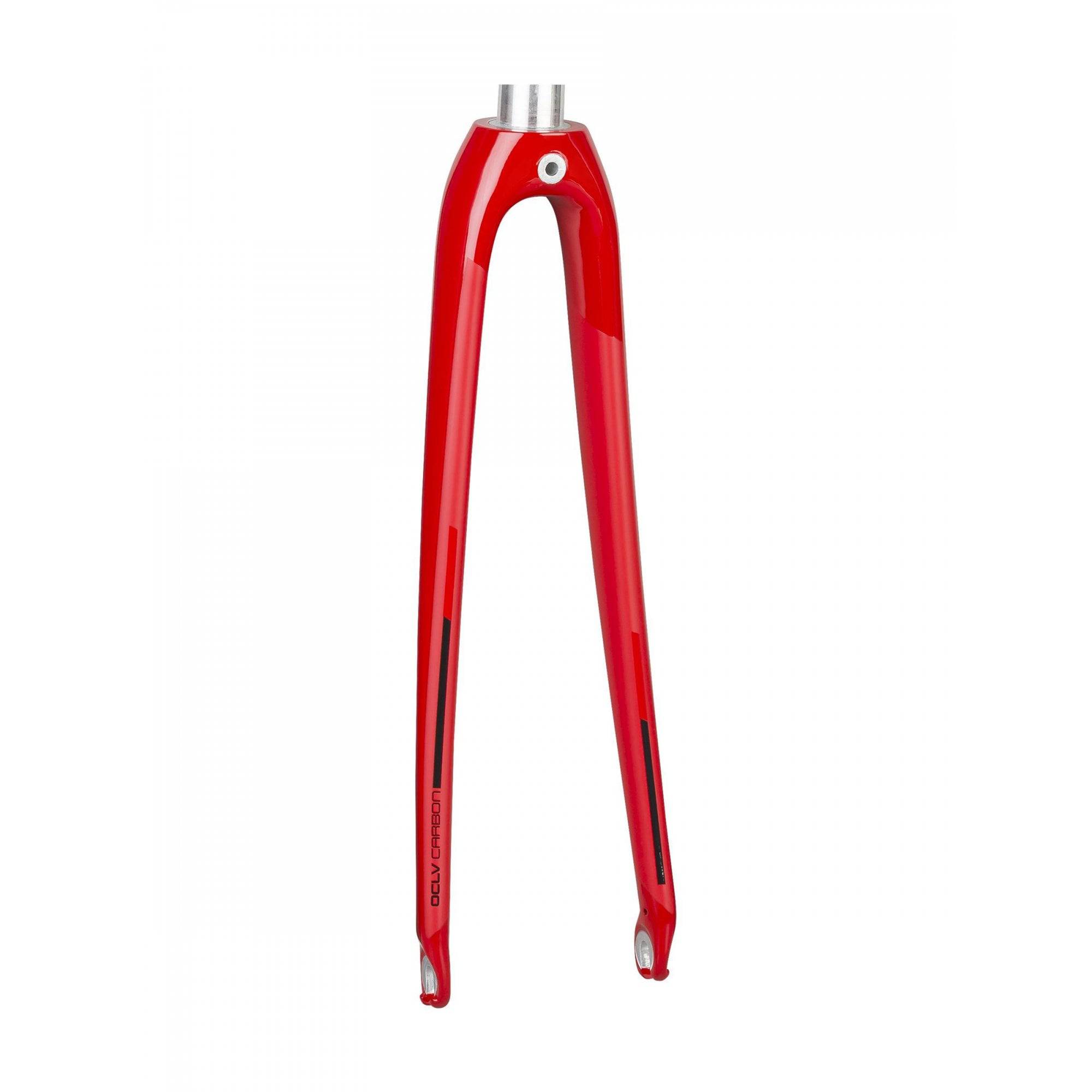 Trek Domane AL 700C road bike forks, lightweight aluminum components for smooth steering and enhanced stability.
