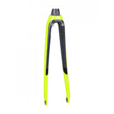 Trek Domane SL 5 700C road bike fork components with precise steering and stability features, shown in the image.