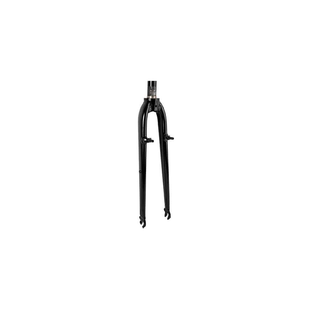 Trek FX 700C rigid bike forks with ZS lowers and neutral rake for pavement bicycle components, shown in the image.