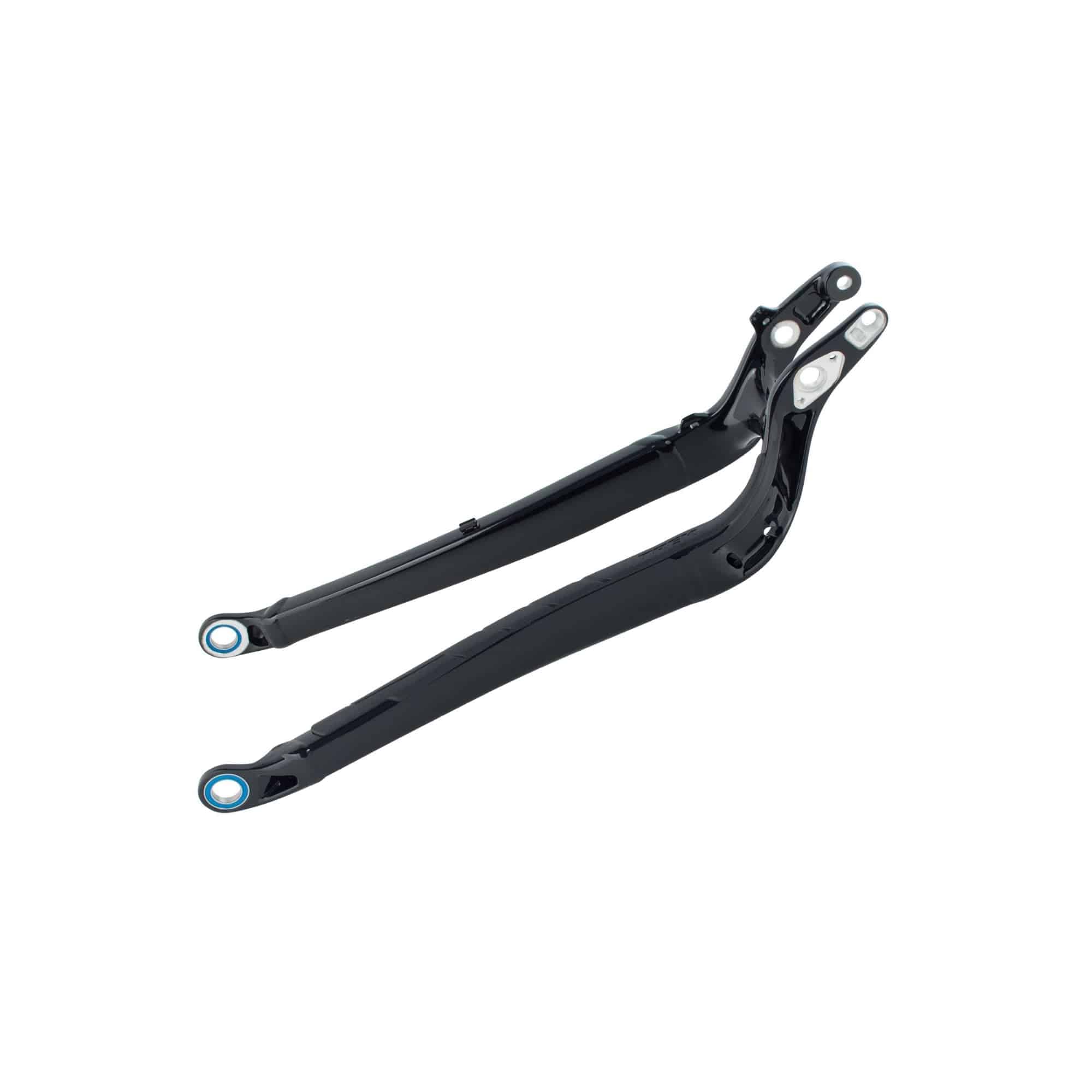 Trek Fuel EX 2017-2019 aluminum chainstay for 29, 27.5+, and 27.5 WSD Boost mountain bikes, showing the component in black.