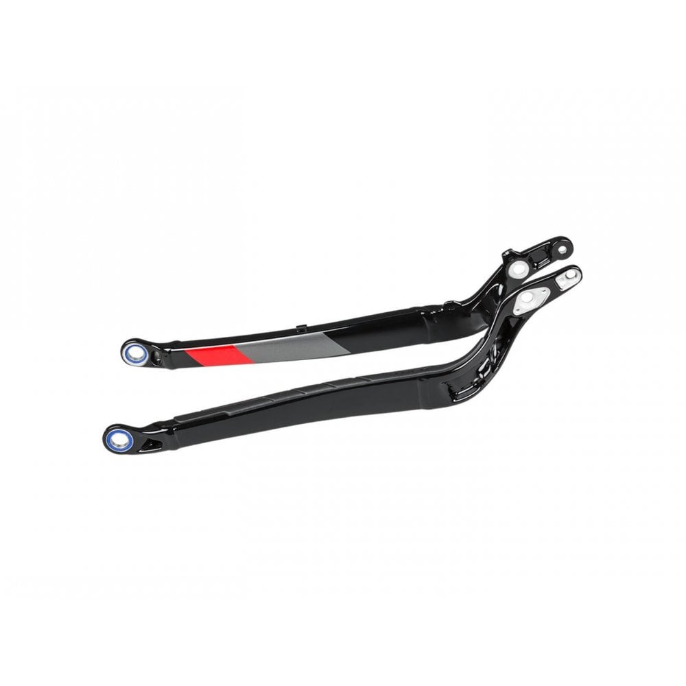 Trek Fuel EX aluminum chainstay for 29, 27.5+, and 27.5 WSD boost bikes, bike frame component in silver with Trek branding