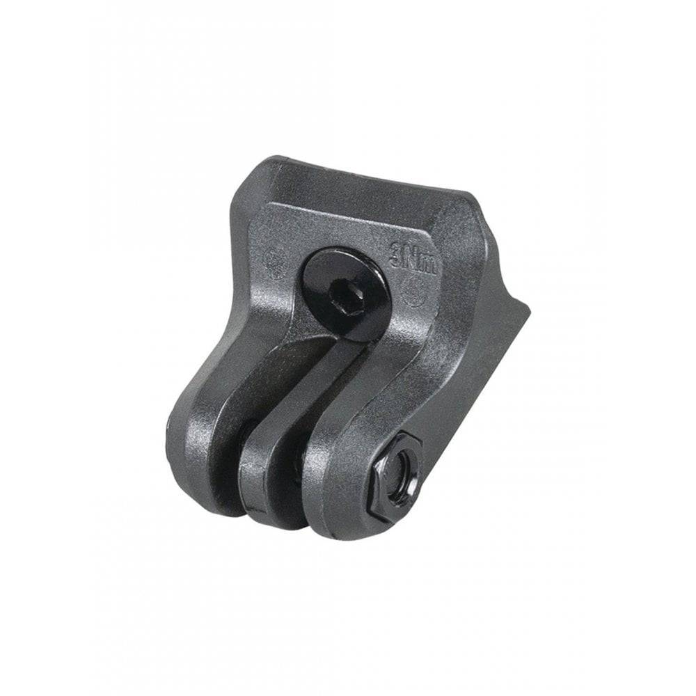 Trek Madone SLR Gen 7 integrated bar stem with Blendr bases for accessory mounts on a high-performance road bike.