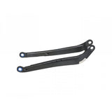 Trek Slash 29 carbon chainstay for 2017-2018 Boost ABP Convert mountain bike, close-up of the black component.