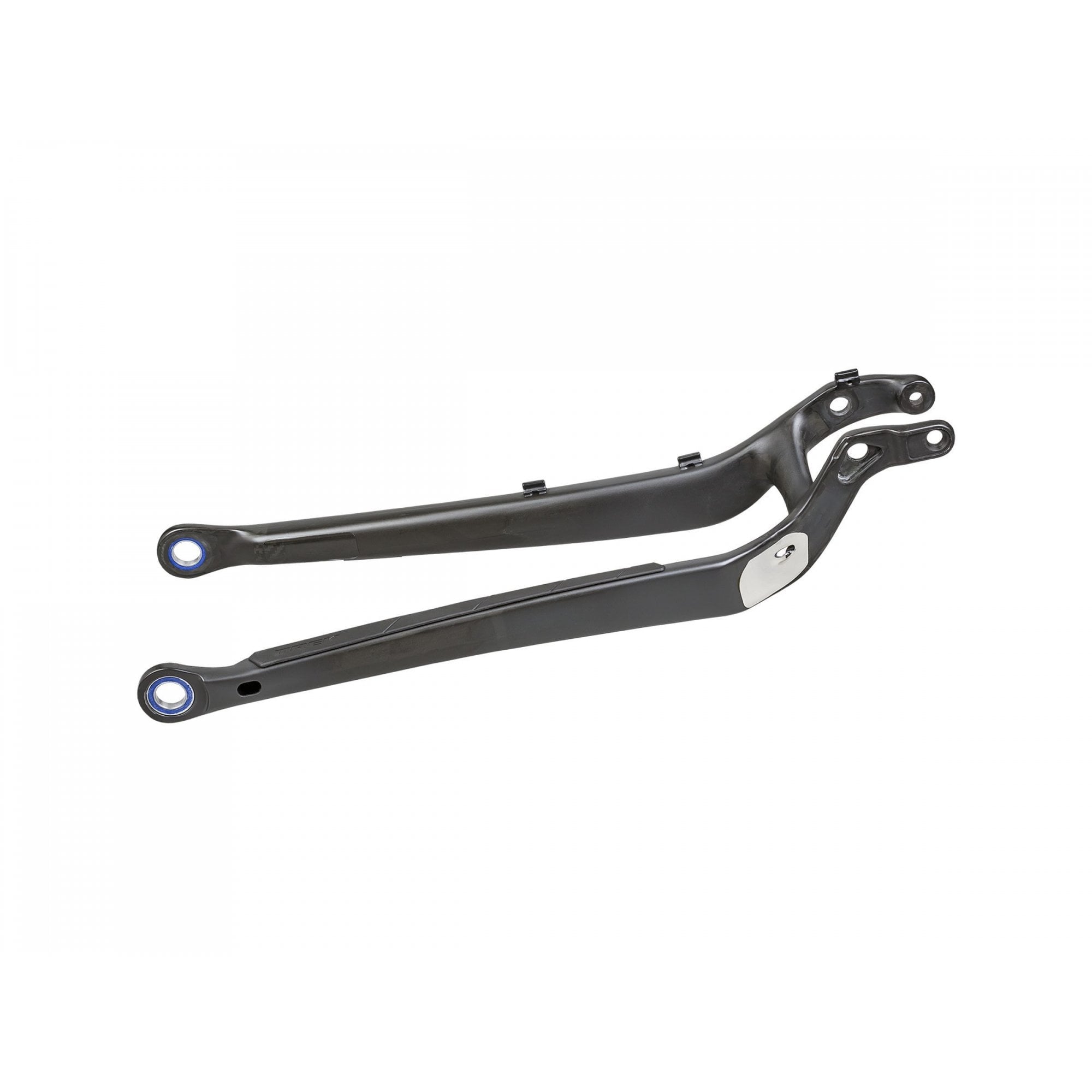 Trek Top Fuel 29 Carbon Chainstay Frame Part for 2019 9.9 mountain bike, close-up of the black carbon component.